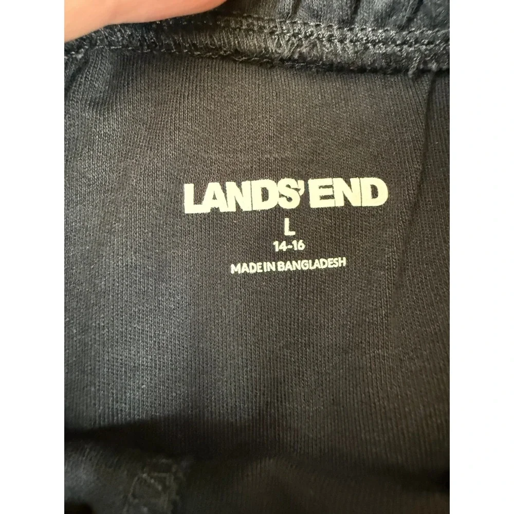 LOT Womens Pants‎ Large Lands End Womens Pants 14-16 Black Navy Olive Stretch